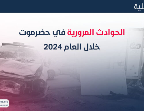 الحوادث المرورية في حضرموت تحصد أرواح 80 شخصاً خلال عام 2024م و أرقام وفيات متزايدة في مختلف المحافظات اليمنية
