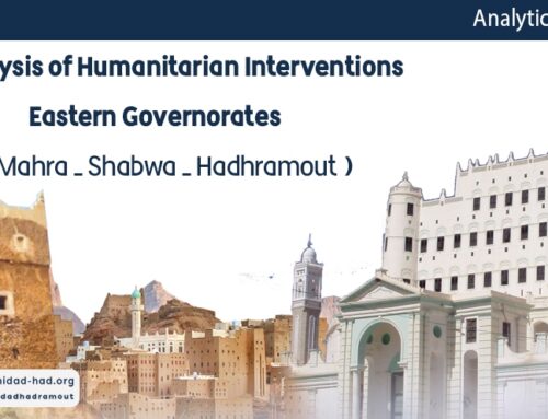 Humanitarian Interventions Eastern in the Governorates  ( Al-Mahra – Shabwa – Hadhramout )